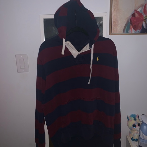 stripped Polo Ralph Lauren hoodie